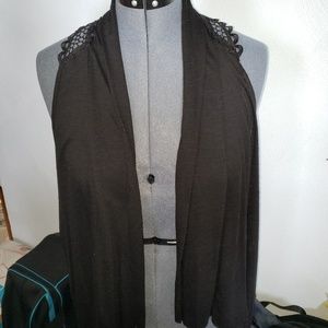 Stretchy Black Vest